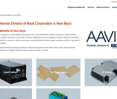 Aavid Thermalloy insulating services