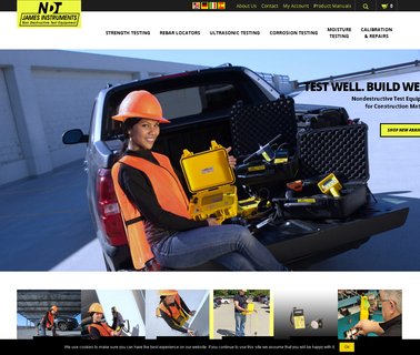James Instruments Inc.| Non Destructive Testing building construction instruments
