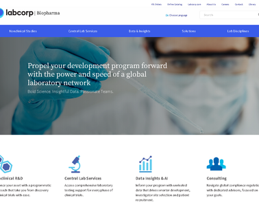 Covance The Cro For Drug Developm laboratory drug