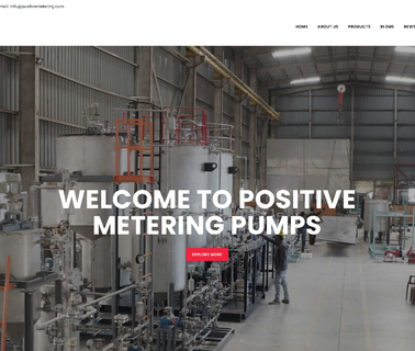 Positive Metering Pumps | dosing systems