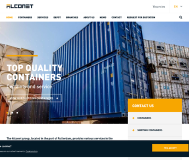 Alconet Allied Container Network Bv gensets