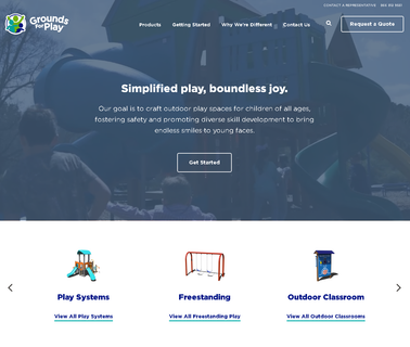 Grounds For Play Inc field playground