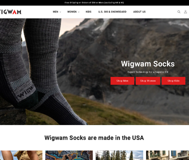 Wigwam Mills hunting running