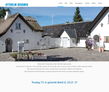 Hytholm Keramik interior exhibition