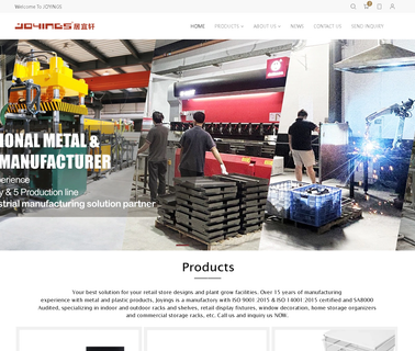 Foshan Nanhai Joyings Metal & Plastic computer wire rack