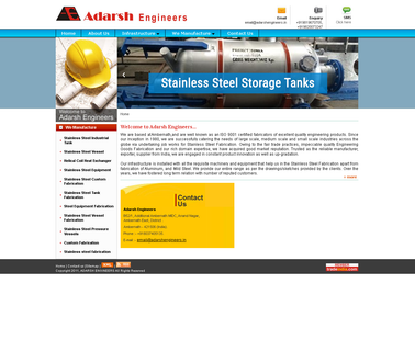 Adarsh Engineers stainless steel structural