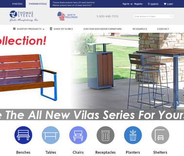 Thomas Steele site hardware