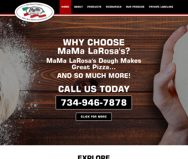 Mama Larosa Foods frozen pizza dough