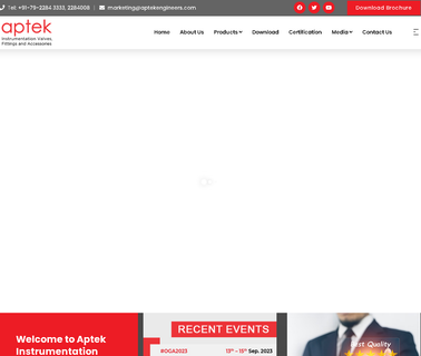 Aptek Instrumentation Pvt instrumentation control valves