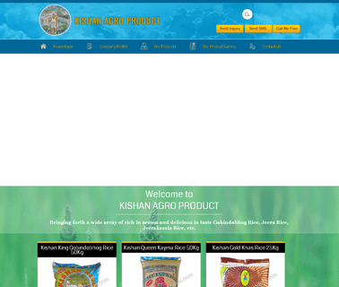 Kishan Agro Product biryani rice