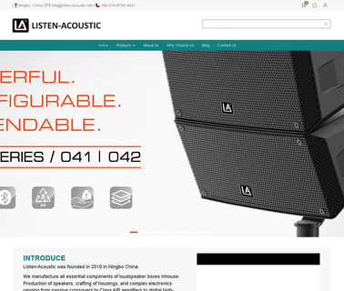 Listen Acoustic Manufacturing outdoor furniture cabinet