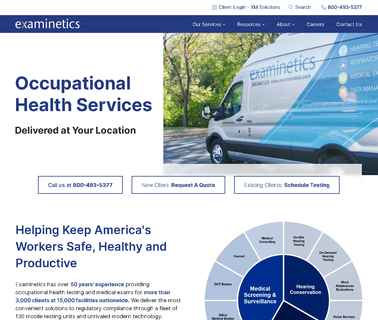 Examinetics Inc workplace testing