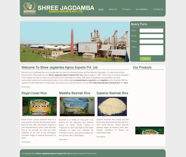 Shree Jagdama Agrico Export P pasta export