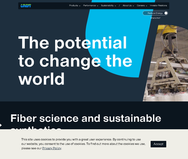True Innovation Starts in the Fiber Unifi textile solutions