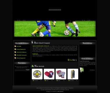 Nadia International developments equipment