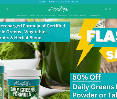 Aloe Life San Diego gel supplements
