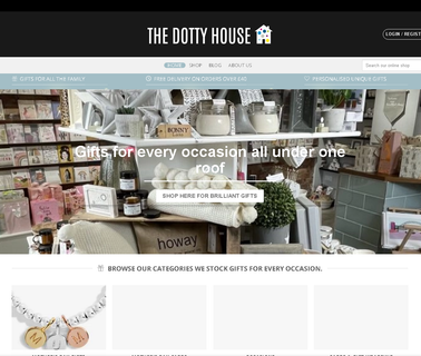 Welcome To The Dotty House gifts weddings