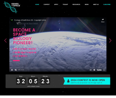 Genes in Space learning space