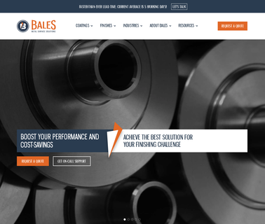 Bales Metal Surface Solutions - Metal Coating & Finishing metal surface polishing