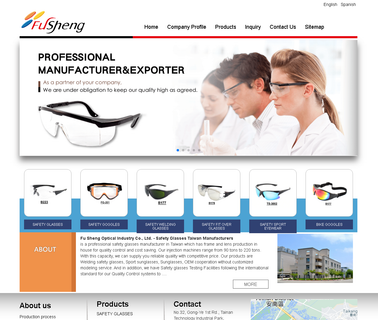 Fu Sheng Optical Industry safety booth