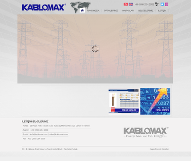 Kablomax Enerji Sanayi Ve Ticaret low voltage cables and wires