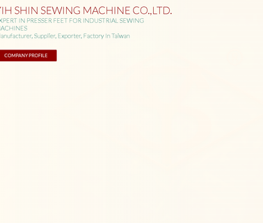 Yih Shin Sewing Machine industrial sewing machines