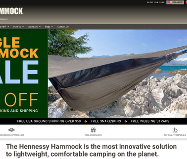 Hennessy Hammock goods hammock