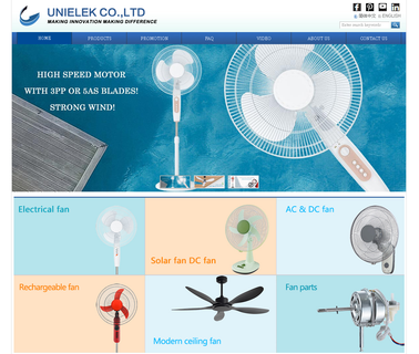 Foshan Unielek Appliance ceiling wall fan