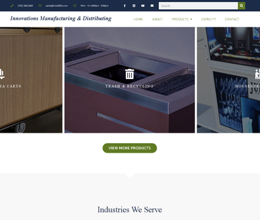 Innovations Manufacturing indoor waste