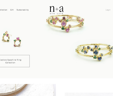 N+A New York handmade sterling