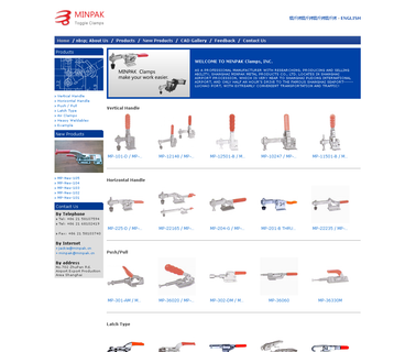 Shanghai Minpak Metal Products type toggle