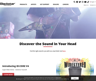 Blackstar Amplification guitar new
