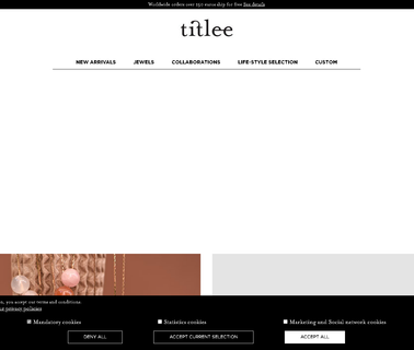 Home - Titlee jewelry paris