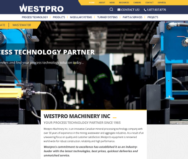 Westpro Machinery mineral heavy