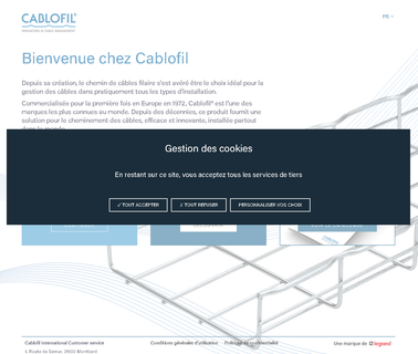 Cablofil telecommunication products and services