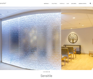 Sensitile Systems interior decorative led lighting