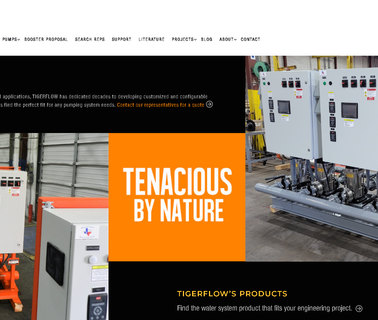 Tigerflow Systems packaged pumping
