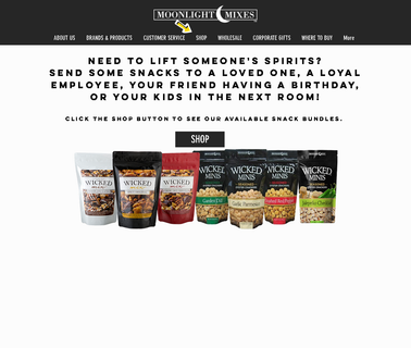 Home - Wicked Mix snack salty