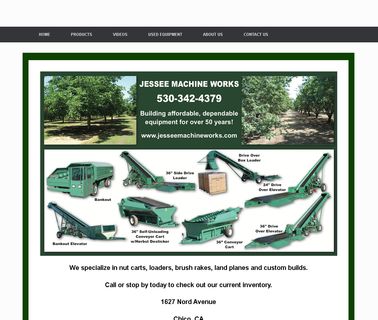 Jessee Machine Works harvesting machine