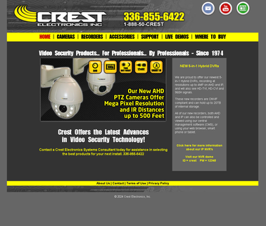 Crest Electronics pioneer camera