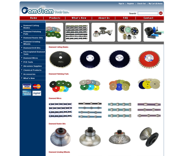 Camdiam Tools stone preparation