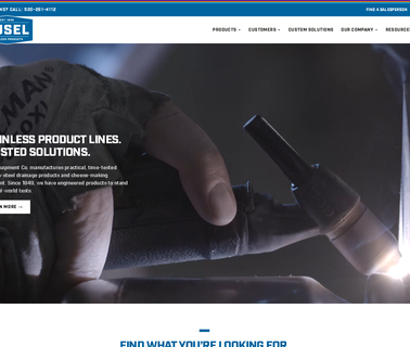 Kusel Equipment Co. sanitation drain
