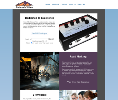 Colorado Video - Video Equipment for Analysis and Observation overlay