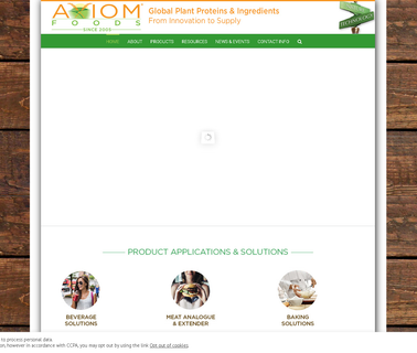 Axiom Foods milk powder organic
