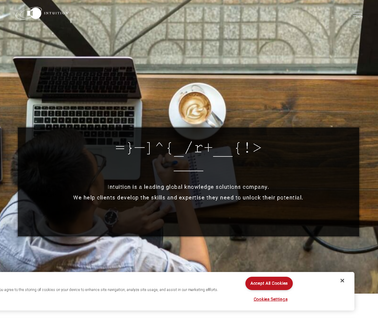 Intuition; Learning & Knowledge Management Services develop learning
