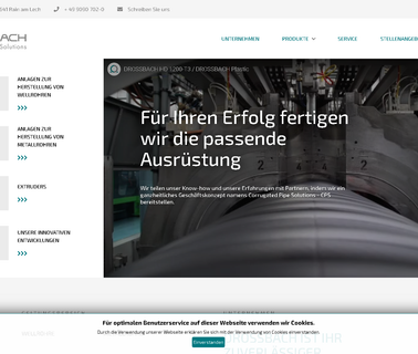 Drossbach Maschinenbau Gmbh processors pipe