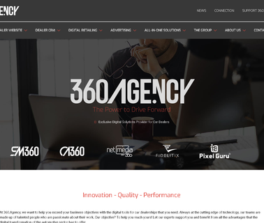 Home - 360.Agency hosting social