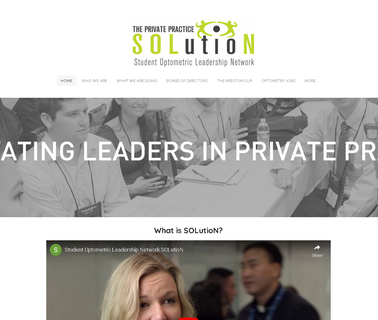 Student Optometric Leadership Network Soln cultivating