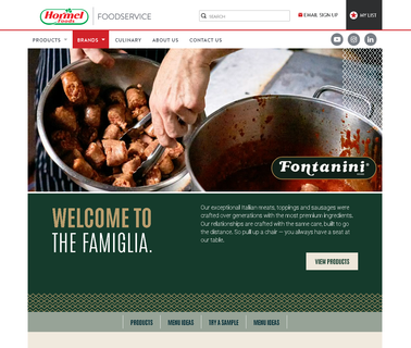 Fontanini Italian Meats & Sausages beverage italian
