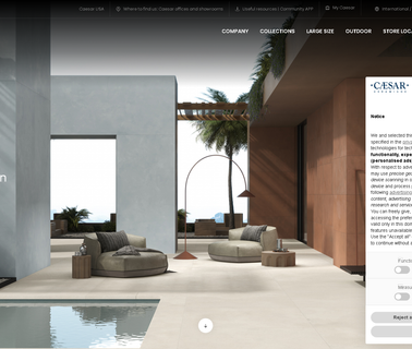 Caesar Ceramiche S.P.A. floor tile mosaics